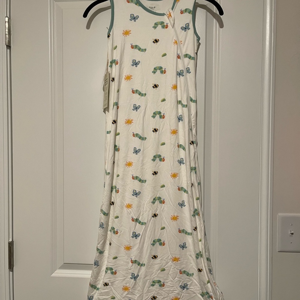 Kyte BABY World of Eric Carle Very Hungry Caterpillar Sleep Bag Sack Zip NWT
